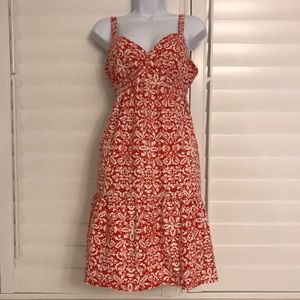 Jersey a-line spaghetti strap Loft dress sz M